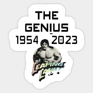 the genius1954 2023 leaping lanny poffo Sticker